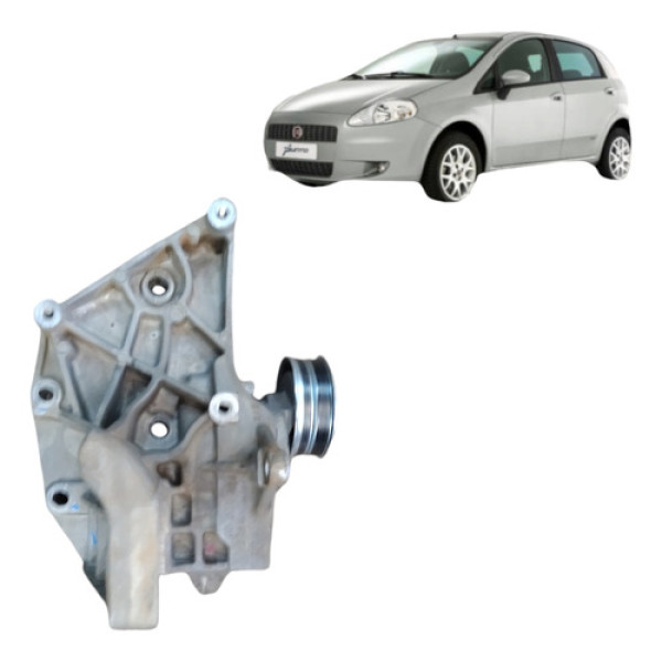Suporte Compressor De Ar E Direção Fiat Punto 2008 2017