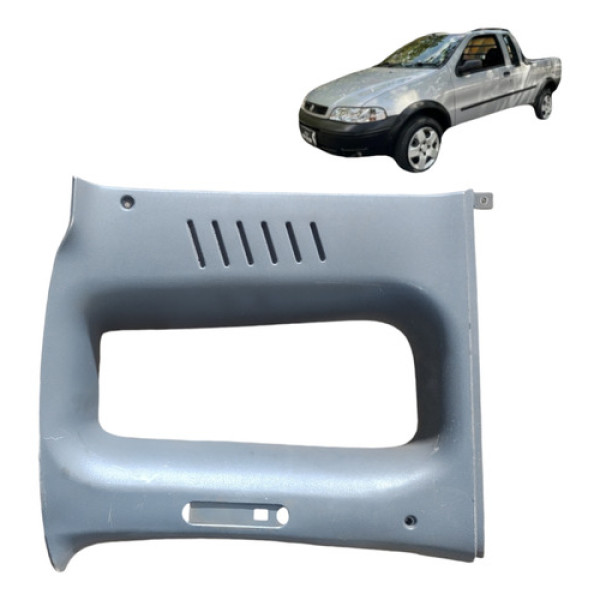 Moldura Janela Direita Cabine Fiat Strada 2000 2005