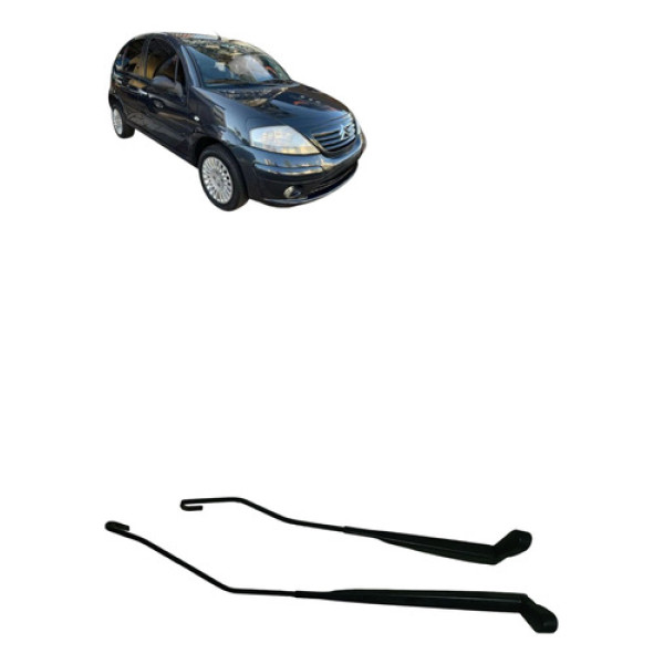 Par Haste Limpador Parabrisa Citroen C3 2003 2012
