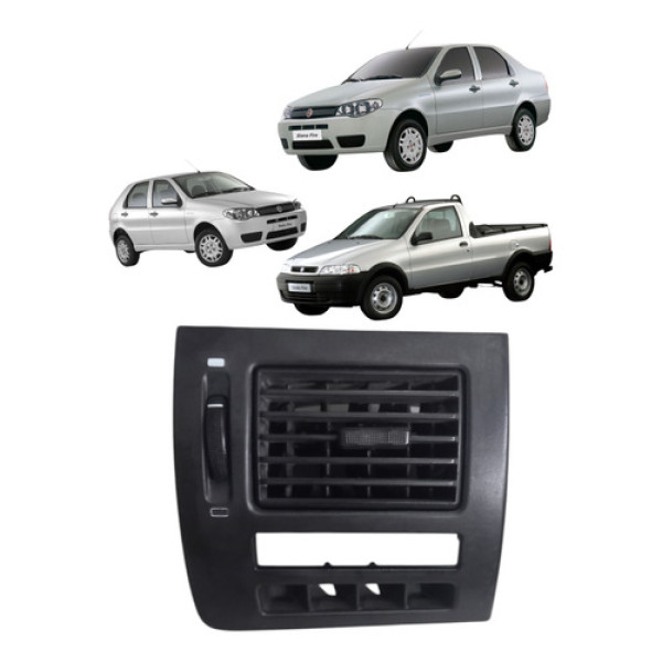 Difusor Ar Palio Siena Strada 2006 2012 Esquerdo 