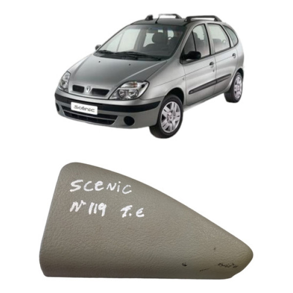 Acabamento Interno Porta Traseira Esquerda Scenic 2001 2006