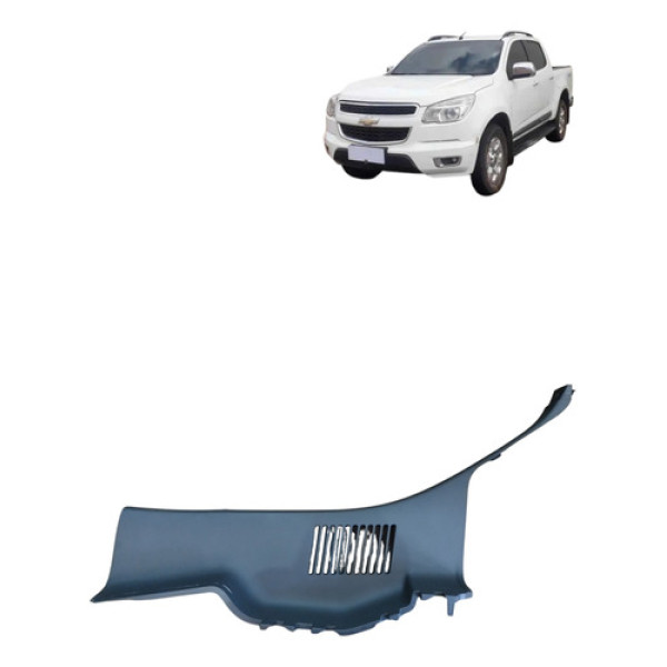 Acabamento Coluna Traseira Esquerda S10 2013 2016