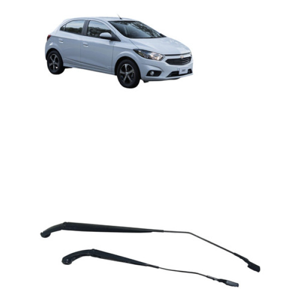 Par Braco Limpador Parabrisa Onix 2013 2019