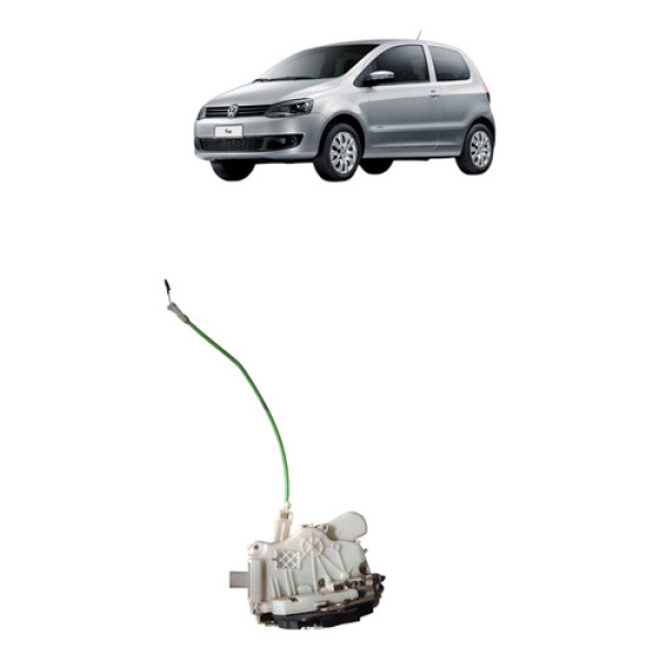 Fechadura Eletrica Porta Traseira Fox 2011 2015 Esquerda