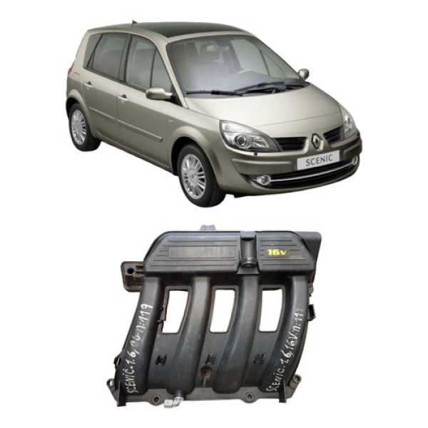 Coletor Admissão Senic 1.6 16v 2004 A 2008