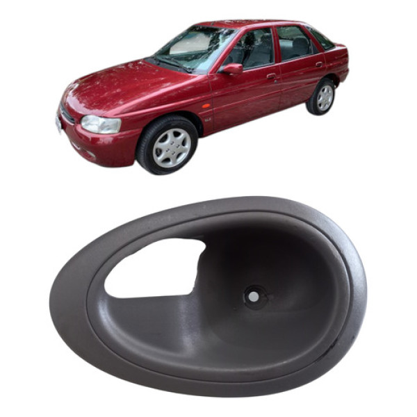 Moldura Gatilho Porta Dianteira Direita Escort 1997 2003