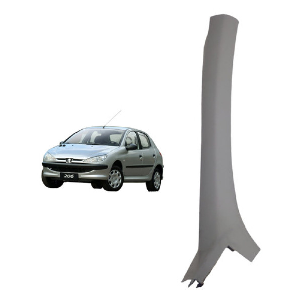 Acabamento Coluna Parabrisa Direito Peugeot 206 2001 A 2008