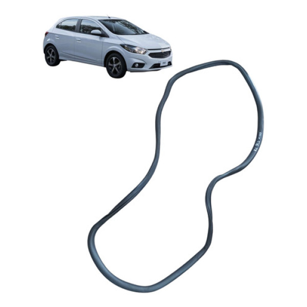 Borracha Porta Traseira Onix 2013 2019 Esquerda