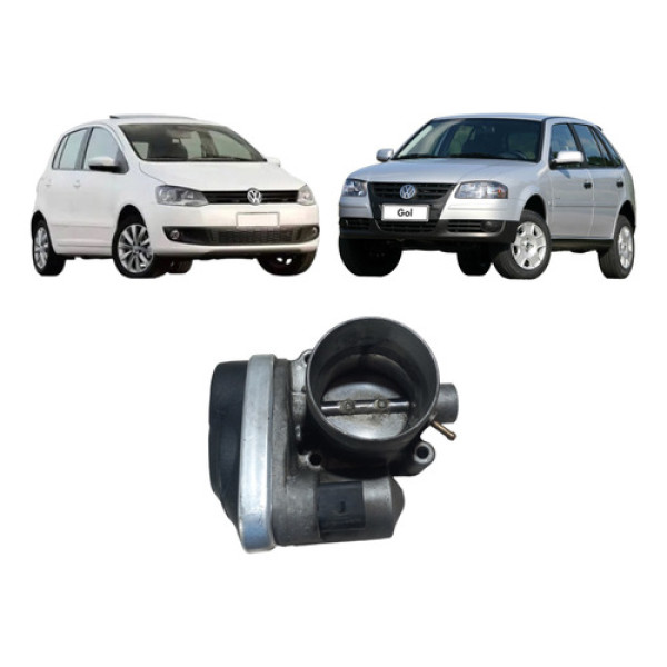 Corpo Borboleta Tbi Volkswagen Fox Gol G4 Flex 1.0 8v
