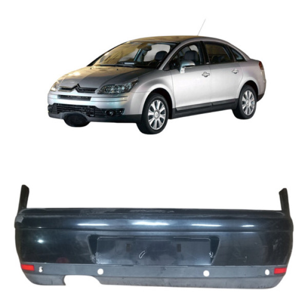 Parachoque Traseiro Citroen C4 Pallas 2007 2013