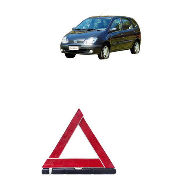 Triangulo Sinalizacao Scenic 2003 2010