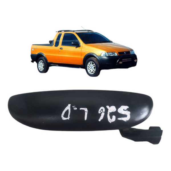 Maçaneta Externa Fiat Strada 2001 2005 Direita