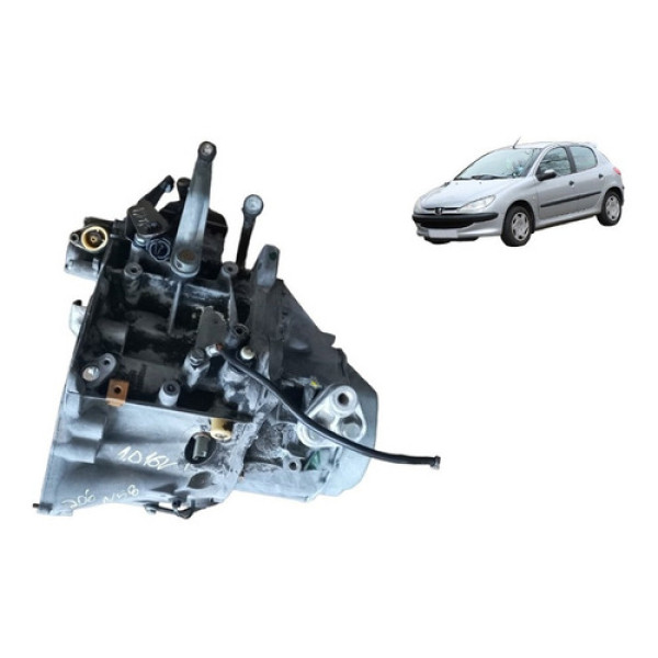 Caixa Marcha Câmbio Manual Peugeot 206 1.0 16v 2001 A 2010