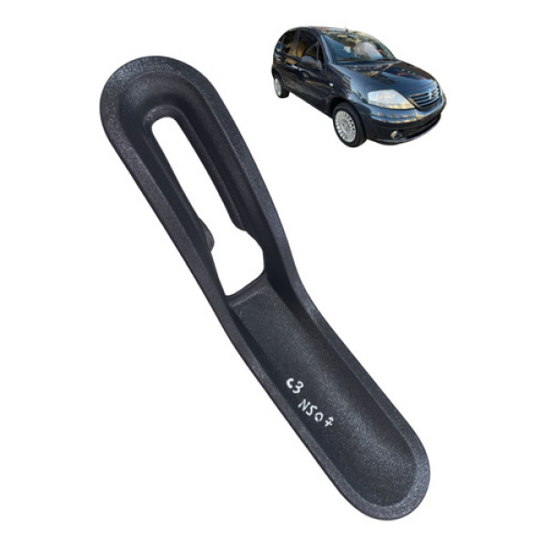 Moldura Acabamento Alavanca Freio Mao Citroen C3 2003 2012
