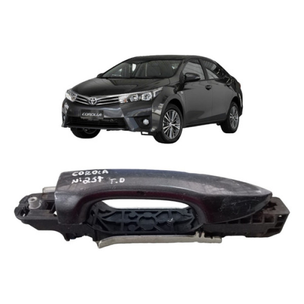 Maçaneta Externa Corolla 2015 2016 A 2019 Traseira Direita