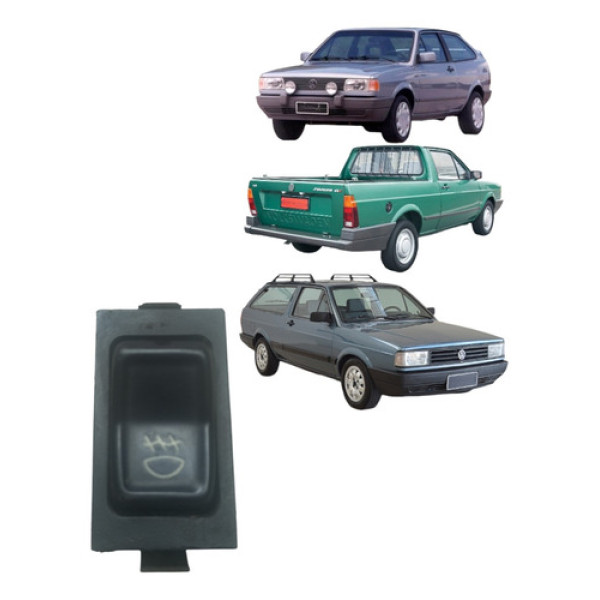 Botão Interruptor Farol Milha Volkswagen Gol 1984/1995