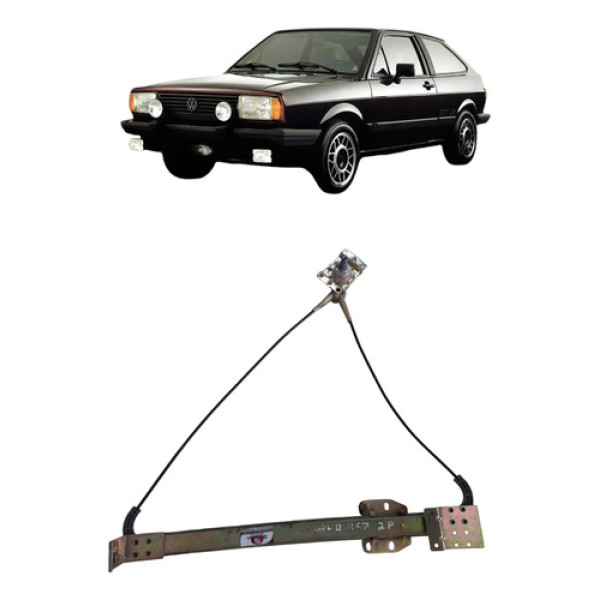 Máquina Vidro Manual Direita Gol Voyage Saveiro 1987 A 1995