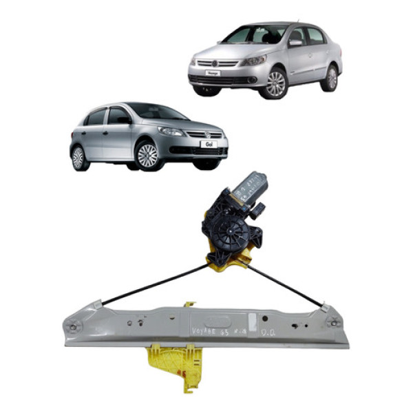 Máquina Vidro Elétrico Dianteiro Direito Gol Voyage G5 G6 G7