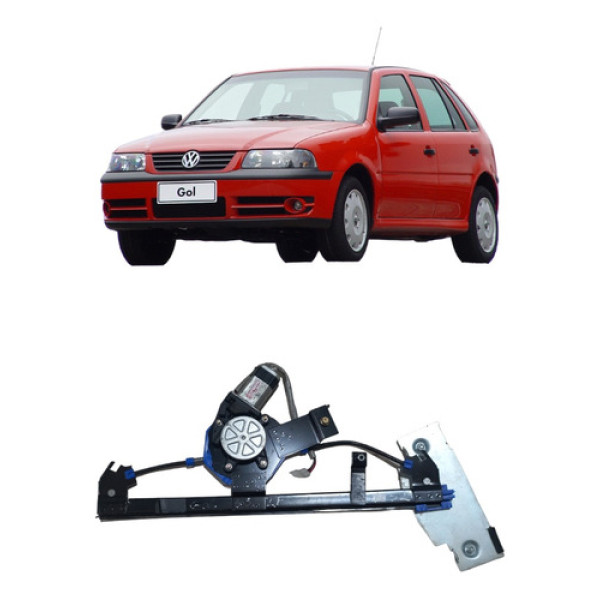 Maquina Vidro Eletrico Dianteiro  Gol 1995 A 2012