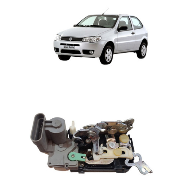 Fechadura Eletrica Porta Traseira Palio 1998 2008 Esquerda