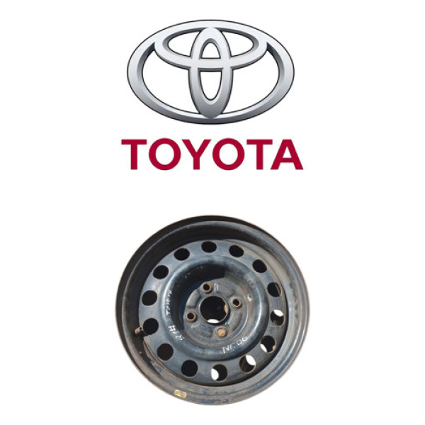 Roda Ferro Toyota Aro 14 4 Furos