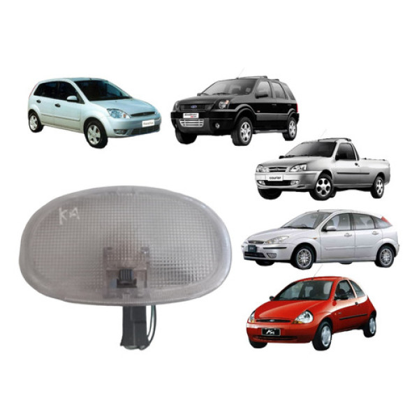 Luz Teto Ford Ka Focus Ecosport 2001 A 2012