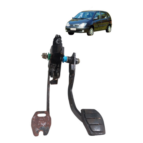 Pedal Embreagem Freio Scenic 2003 2010