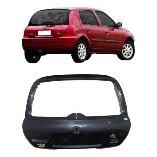 Tampa Traseira Renault Clio Hatch 2001 A 2005