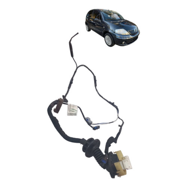 Chicote Porta Dianteira Esquerda C3 2003 2012