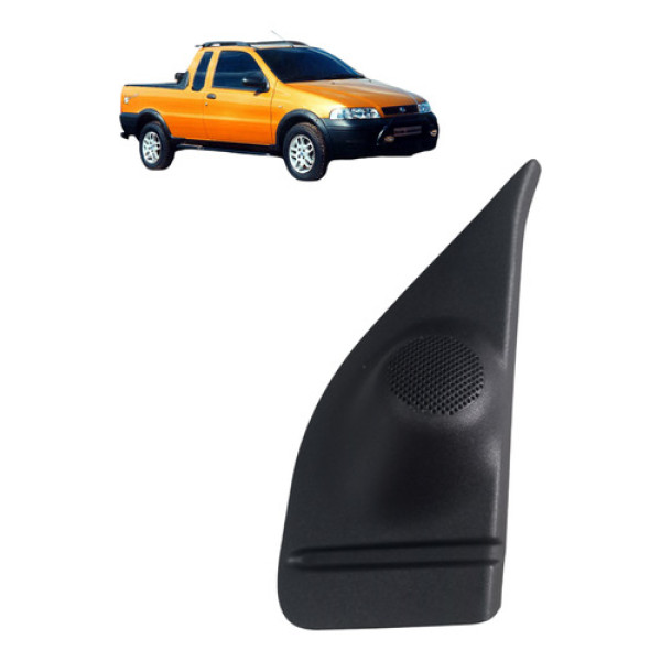Acabamento Interno Retrovisor Direito Strada 2001 2005