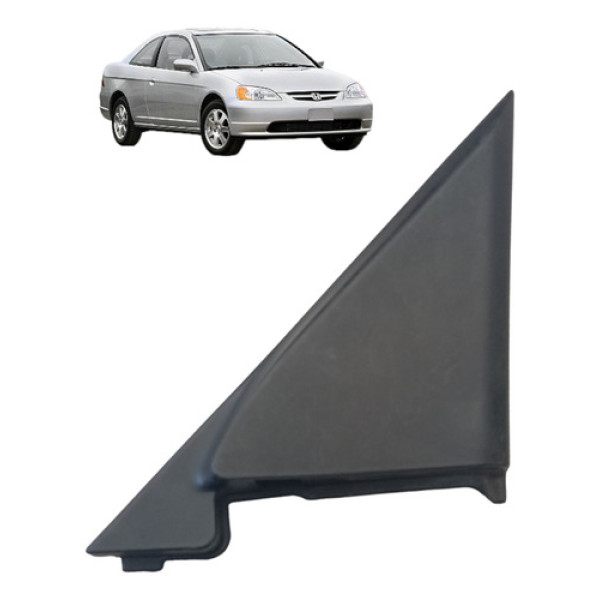 Acabamento Retrovisor Civic 2001 A 2006 Direito