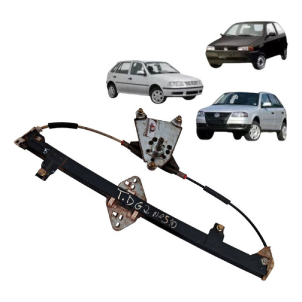 Maquina Vidro Manual Traseiro Gol G2 G3 G4 1994 2014 Direito