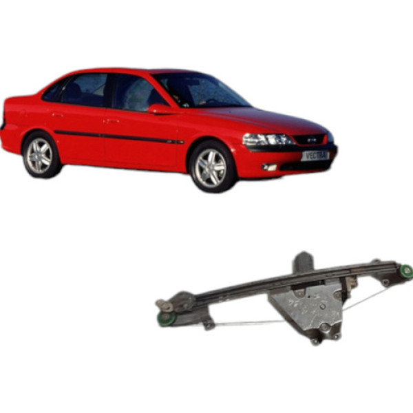 Maquina Vidro Elétrico Vectra 1997 2005 Traseiro Esquerdo