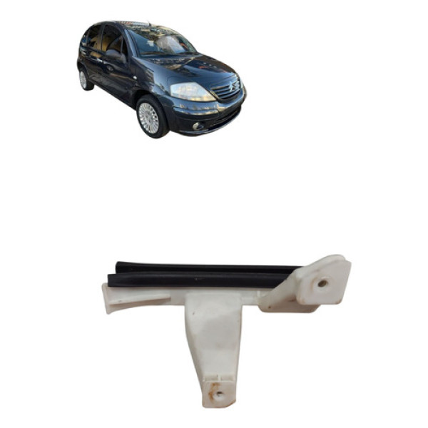 Guia Canaleta Vidro Traseiro Citroen C3 2003 2012 Esquerda