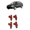 Kit 4 Bico Injetor Prisma 1.4 2006 2012