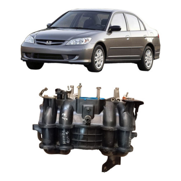 Coletor Admissão Civic 1.7 2003 A 2006