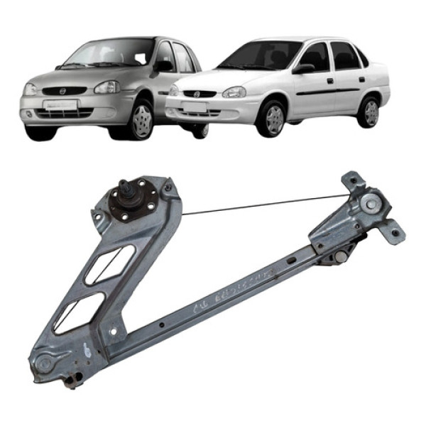 Maquina Vidro Manual Traseira Corsa 1994 2016 Direito