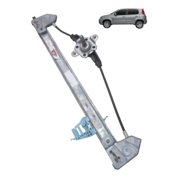 Máquina Vidro Manual Traseiro Uno Vivace 2011 2021 Direito