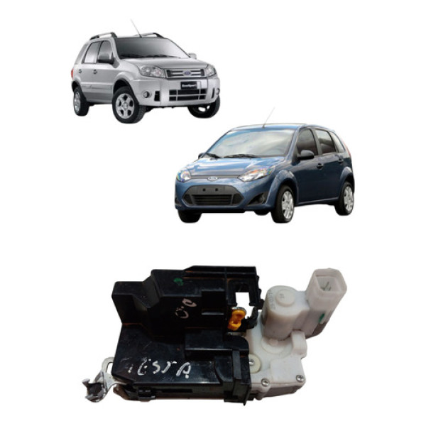 Fechadura Eletrica Porta Dianteira Fiesta 2003 2012 Direita