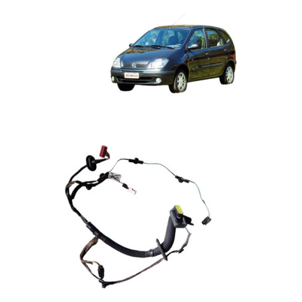 Chicote Porta Dianteira Renault Scenic 2003 2010 Direita