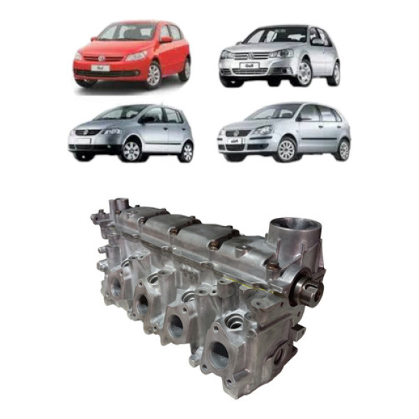 Cabeçote Retificado Gol Saveiro Golf Fox Ea111 1.6 2005 2018