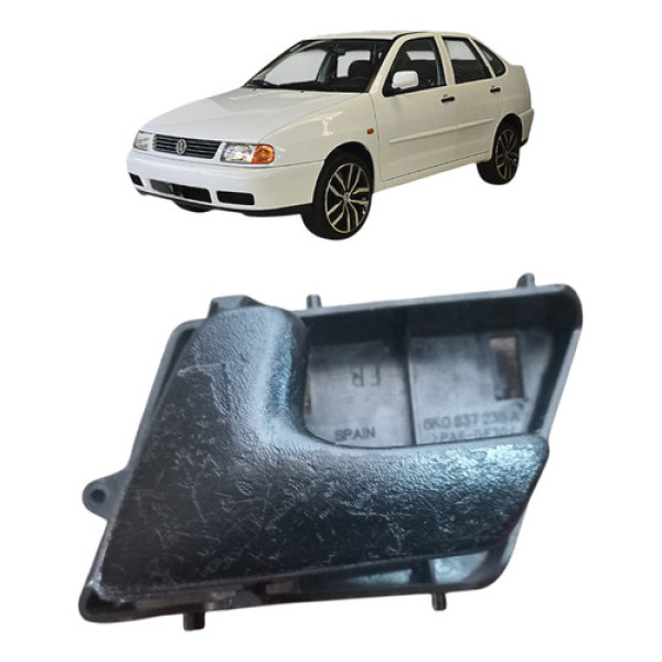 Maçaneta Interna Traseira Polo Classic 1997 2002 Esquerda