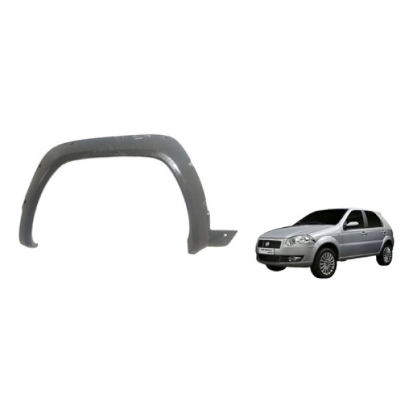 Moldura Paralama Dianteiro Esquerdo Fiat Palio  2009 A 2012