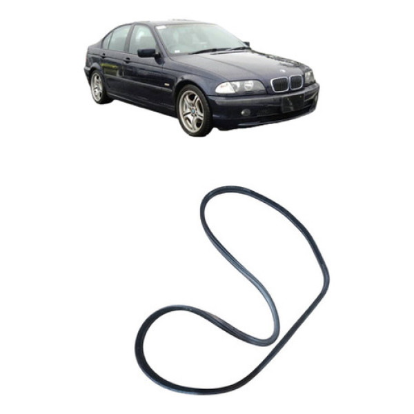 Borracha Vedacao Traseira Direita Bmw 320i 2000 A  2006