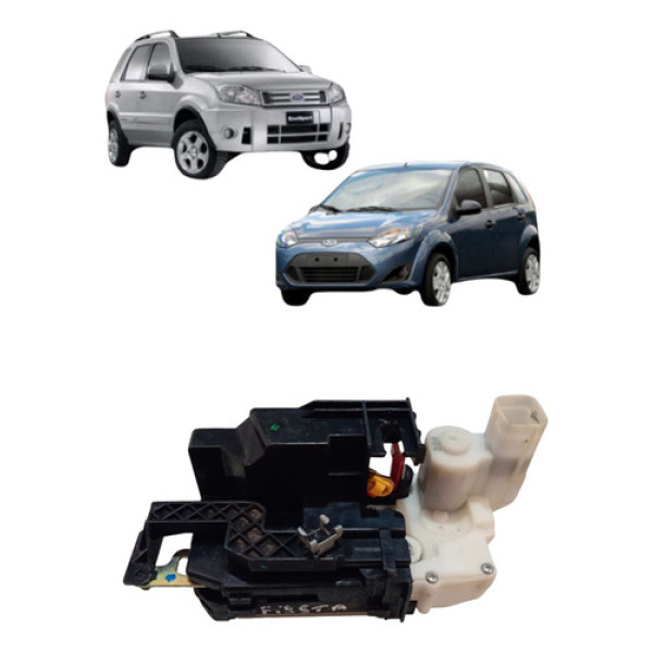 Fechadura Eletrica Porta Traseira Fiesta 2003 2012 Direita