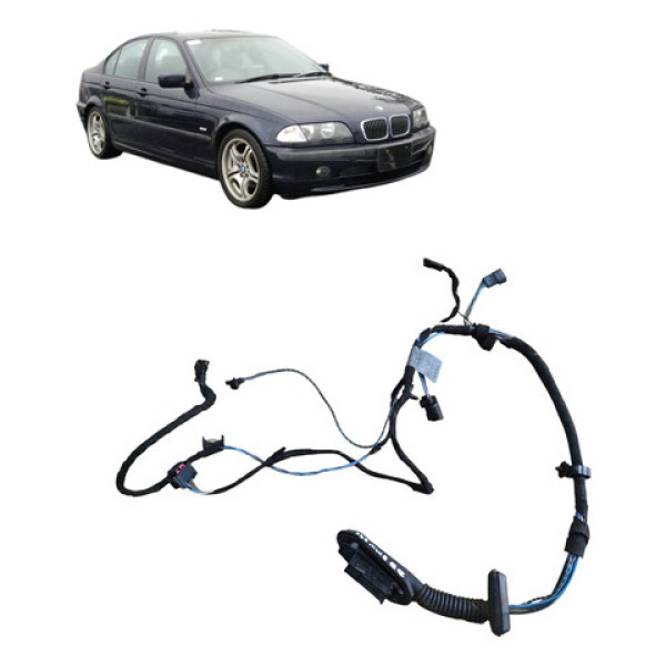 Chicote Porta Dianteira Bmw320i 2000 2008 Direita