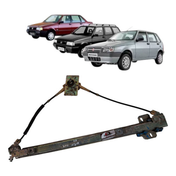 Maquina Vidro Manual Dianteiro Elba Prêmio Uno 1992 Direito