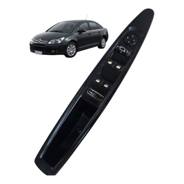 Comando Botão Vidro Dianteiro C4 Pallas 2008 2012 Esquerdo 