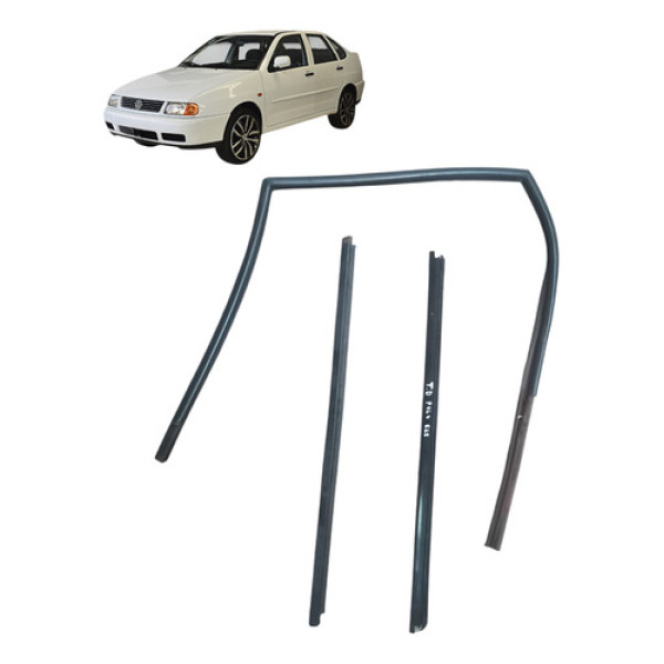 Pestana Porta Traseira Polo Classic 1997 2002 Direita