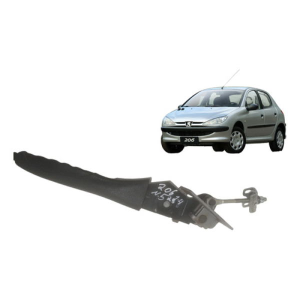Alavanca Puxador Freio De Mao Peugeot 206 2004 A 2010